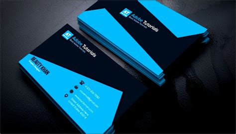 visiting card ai file free download|Illustrator Business Card .